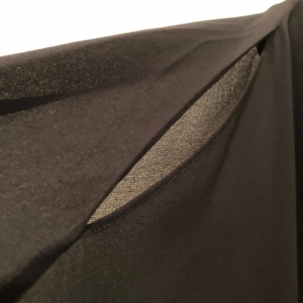 Women’s black dress with sheer overlay on the top size 26W NWT - Picture 3 of 4